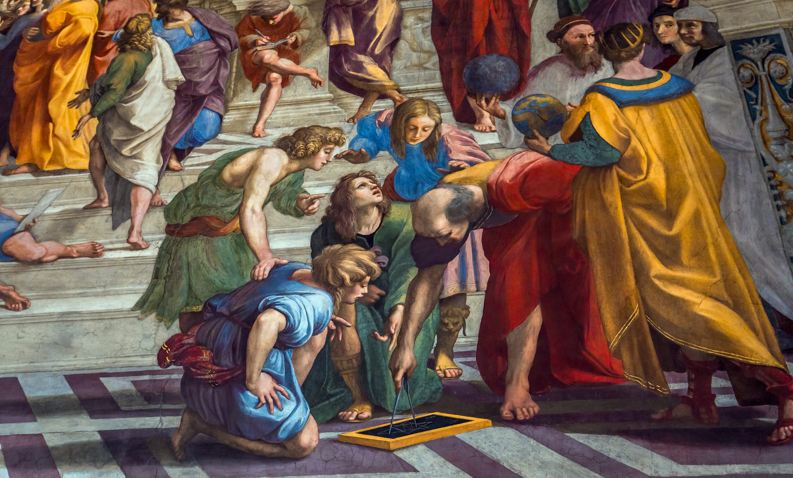 interiors of Raphael rooms, Vatican museum, Vatican