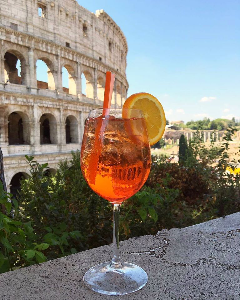 Une terrasse à Rome ?