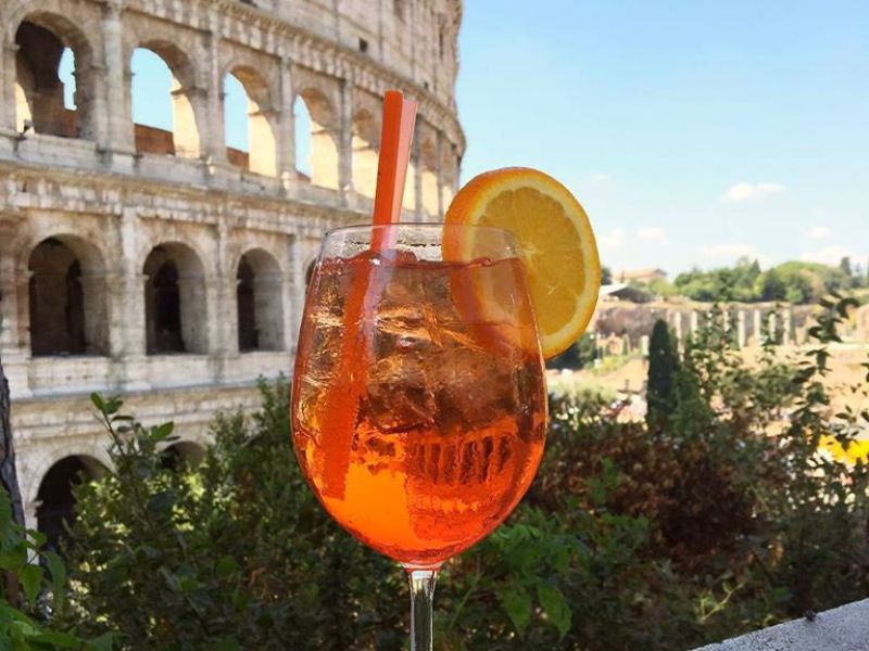Une terrasse à Rome ?
