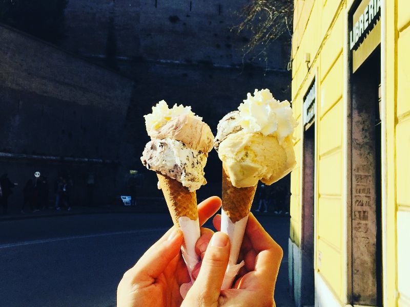 Les meilleurs glaciers de Rome